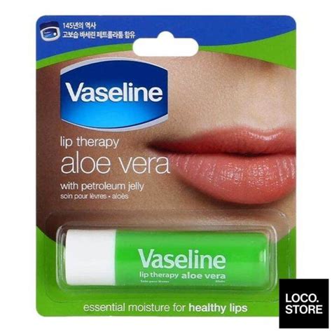 Vaseline Lip Therapy Aloe Vera 48g Lazada
