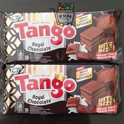 Jual Wafer Tango Royal Chocolate Gr Pack Isi Pcs Shopee Indonesia