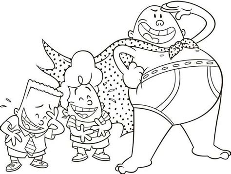 Capitão Cueca Para Colorir - 85+ Desenhos do Capitão Cueca para Imprimir e Colorir