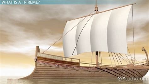 Greek Trireme | Definition, Characteristics & Significance - Video ...