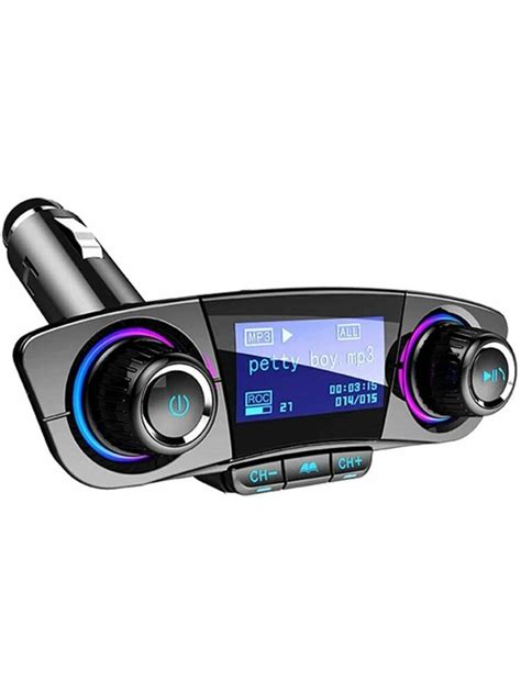 Fm Moduliatorius Bluetooth Usb Aux Sd Atminties Korteli