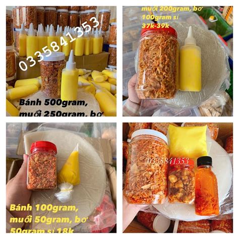 Chuyên Cung Cấp Sỉ Bánh Tráng Và Nguyên Liệu Combo Bánh Phơi Sương