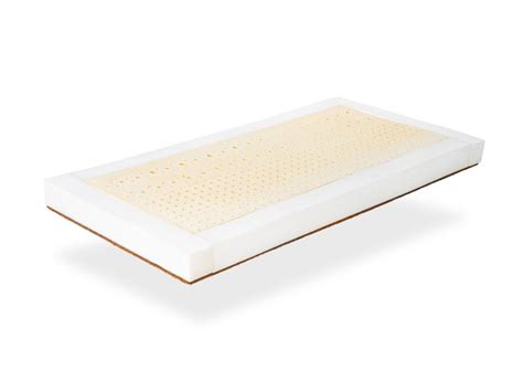 MATELAS BÉBÉ LATEX FIBRE DE COCO H 11 CM Dimensiones 57 x 117 cm