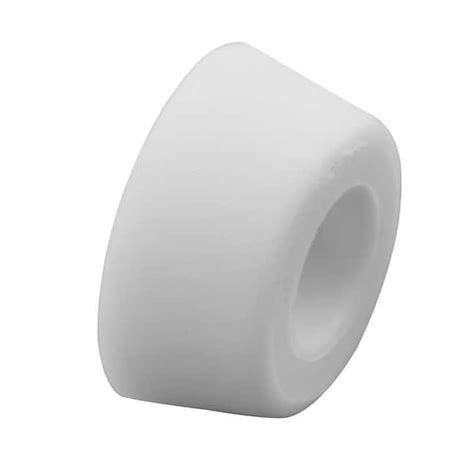 Prime Line White Rubber Anti Slam Protective Bumpers 4 Pack N 6658 The Home Depot