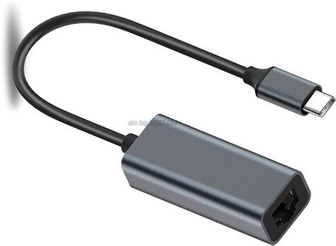 USB Type C Thunderbolt 3 към RJ45 Gigabit Ethernet LAN Realtek