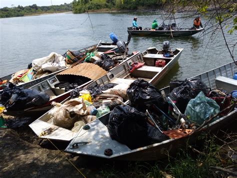 A O Araguaia Limpo Retira Mais De Meia Tonelada De Lixo Do Rio