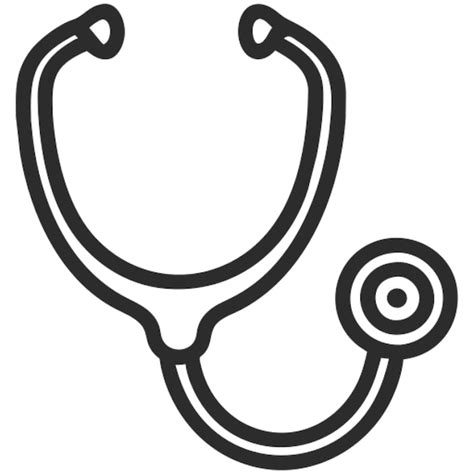 Premium Vector Stethoscope Icon Outline