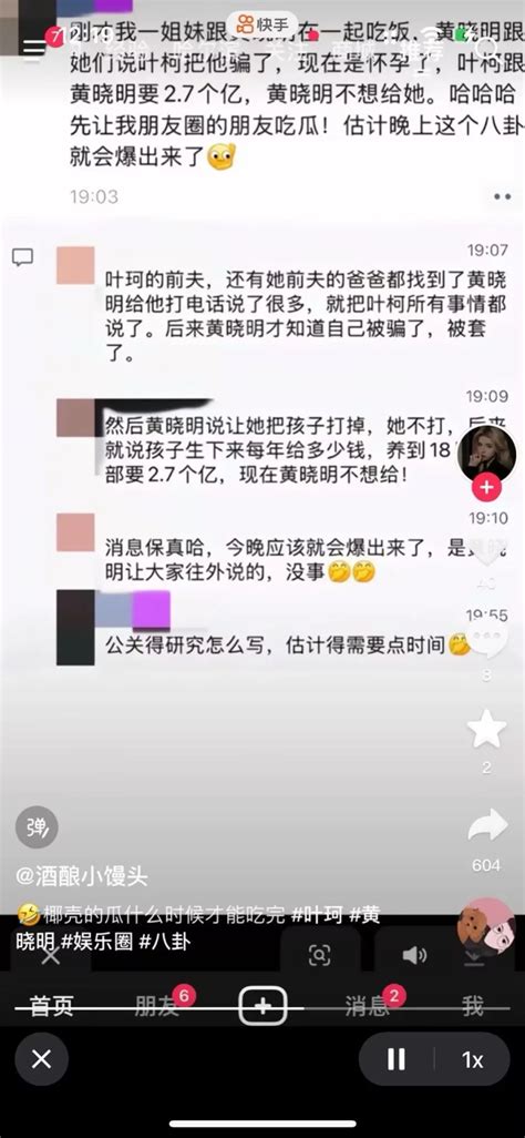 黄晓明女友叶珂退网，卷入27亿天价抚养费、名媛培训班及前夫出轨传闻腾讯新闻