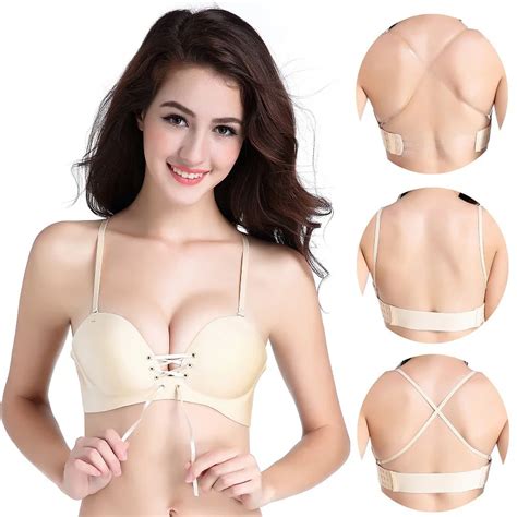 Big Size Support Small Chest Push Up Bra Invisible Strapless Sexy Bra