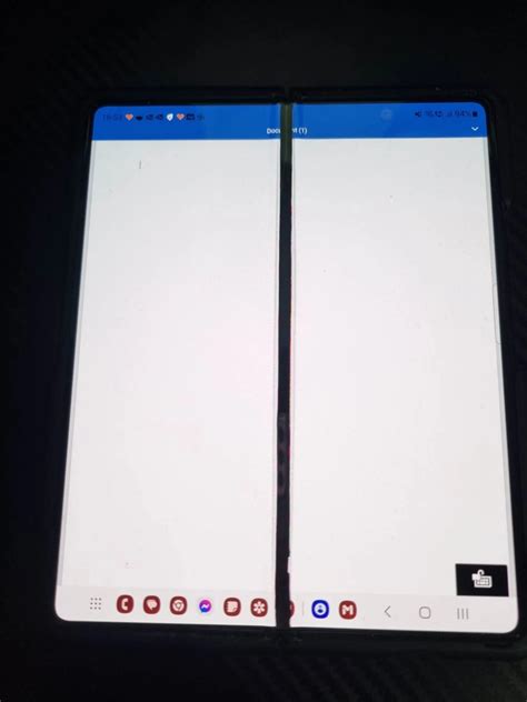 Samsung Galaxy Z Fold Screen Crack For No Reason After Warranty