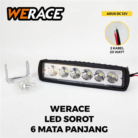 Jual Werace Lampu Tembak Sorot Panjang Led Titik Mata Cwl Watt