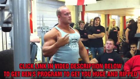 Gain Muscle Without Steroids Ben Pakulski Titanium Gym London Unseen Clip Youtube