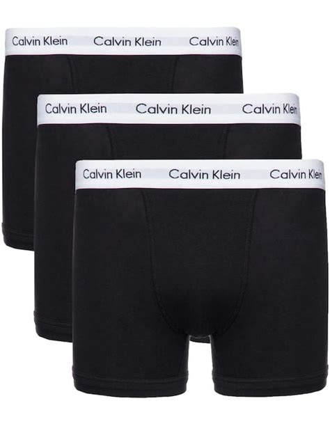 Ανδρικά Boxer Calvin Klein Cotton Stretch Plus Size 3 Pack Tres