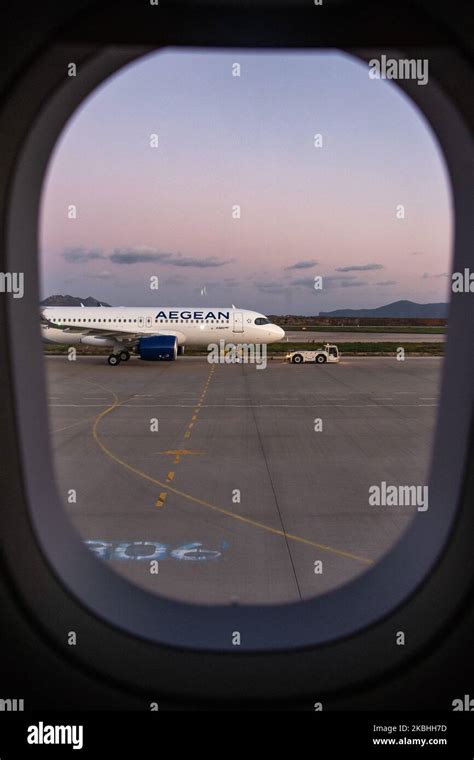 A Brand New Airbus A Neo Airplane With The New Logo And Livery Paint