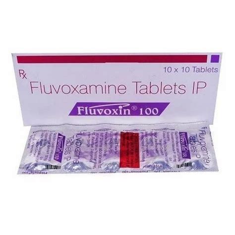 Fluvoxamine 100mg Fluvoxin 100 Fluvoxamine Tablet Sun