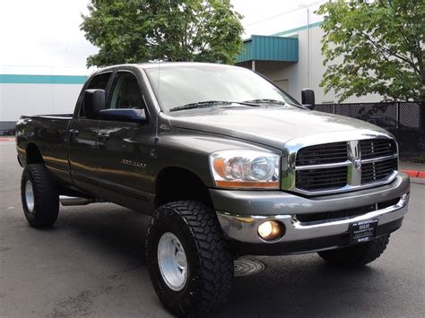 2006 Dodge Ram 3500 Slt 4x4 5 9l Diesel 6 Speed Manual Lifted Lifted