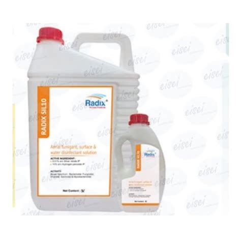 Radix Sil10 Aerial Fumigant Disinfectant For Human Sanitisation Tunnels Chambers Grocery