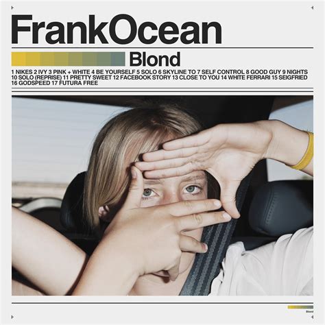 Frank Ocean Blonde Album Cover Font Storesdas