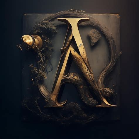 Premium AI Image | 3D Alphabet Letter Logo Design