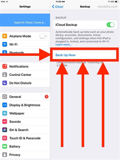 How to Backup iPhone or iPad to iCloud