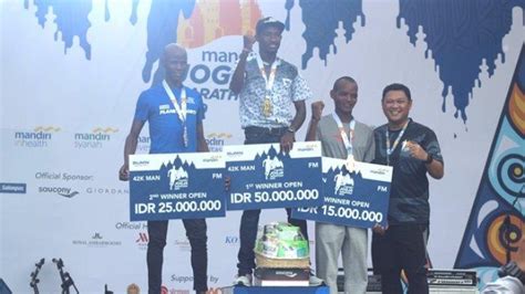 Pelari Kenya Dominasi Juara Di Mandiri Jogja Marathon