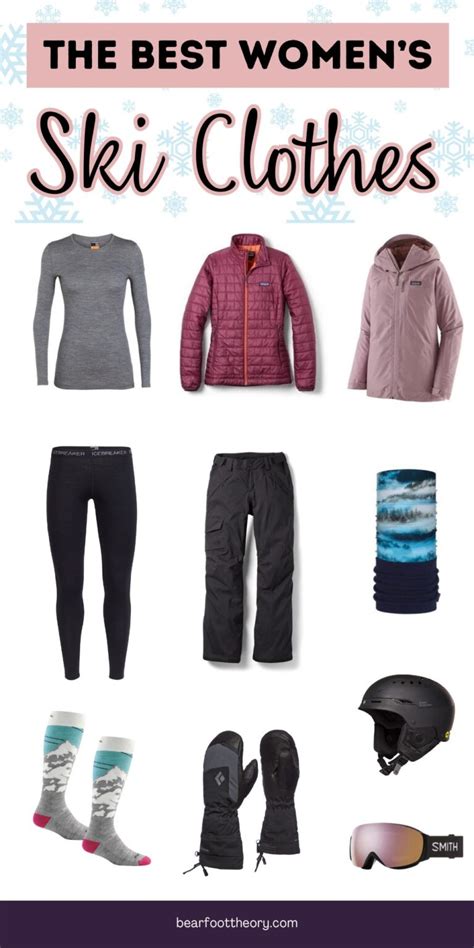 What To Wear Skiing Women S Ski Apparel Guide Bearfoot Theory