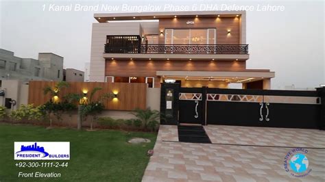 1 Kanal Brand New Masterpiece Bungalow On Prime Location Of Phase 6 DHA