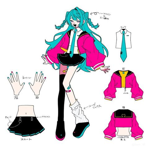 Pin De Kanomjean En Character Design En 2024 Dibujos Bonitos Len Y Miku Ilustración Japón