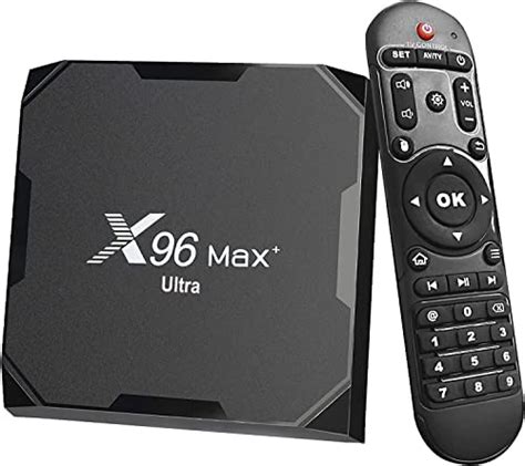 Android 110 Tv Box X96 Max Plus Ultra Amlogic S905x4 4gb 64gb 24g 5g