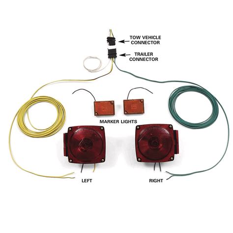 How To Wire A 4 Wire Trailer Plug Electrical Wiring Work