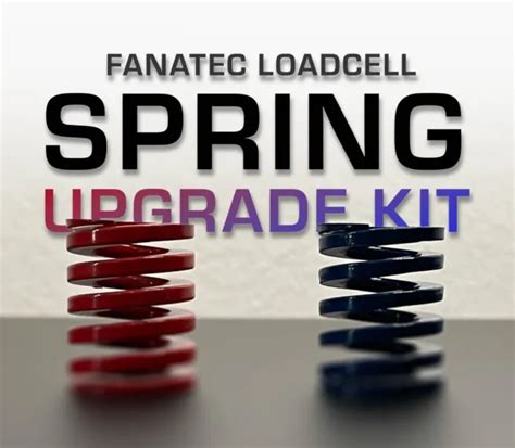 Fanatec Cslcsl Elite Loadcell Spring Upgrade Kit Feder Mod Set Eur