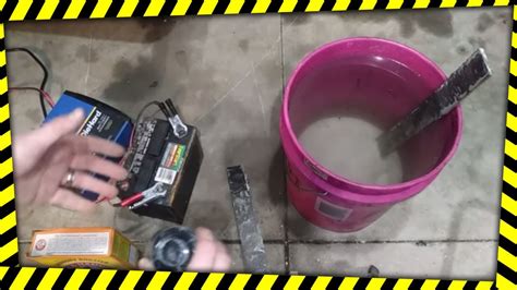 Removing Rust With Electrolysis Diy The Easy Clean Way Youtube