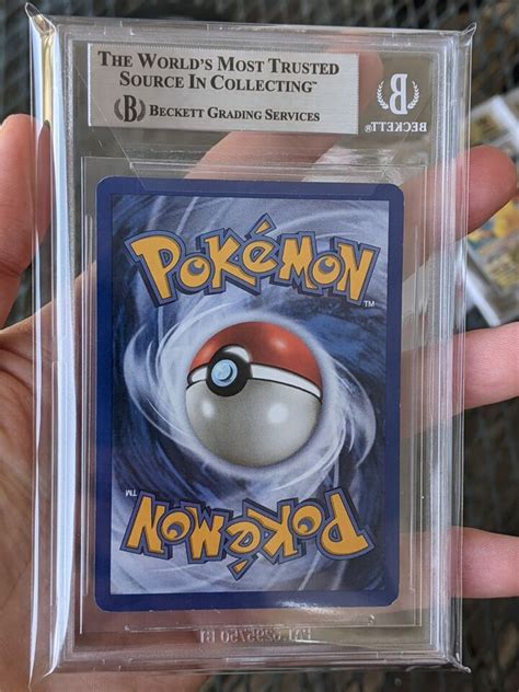 Pokemon Legendary Collection Reverse Holo Pikachu Bgs Nm Mt