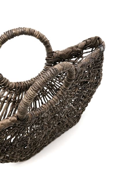 Nannacay Maria Interwoven Straw Tote Bag Farfetch