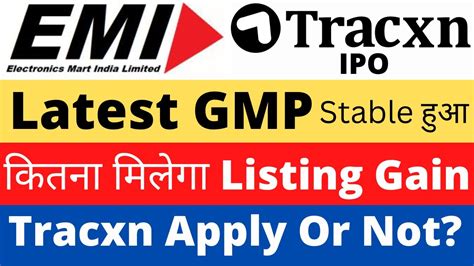 Stable Emi Ipo Gmp Electronics Mart India Ipo Gmp Today Tracxn