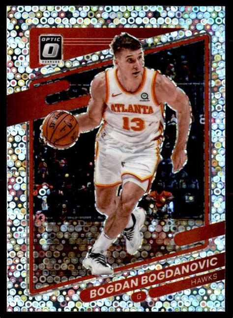 2021 22 Donruss Optic Basketball Fastbreak Disco Prizm 32 Bogdan