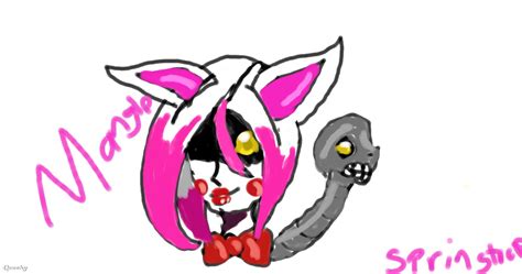 Mangle Fnaf Drawing Free Download On Clipartmag