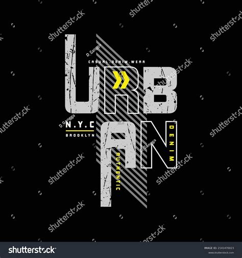 Urban T Shirt And Apparel Design Royalty Free Stock Vector 2141470023