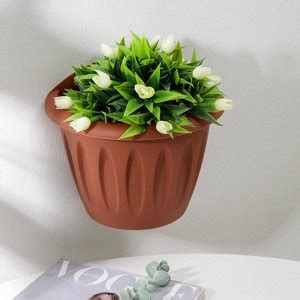 Martika / Кашпо настенное «Фелиция», 3,4 л, цвет терракотовый | Кашпо ...