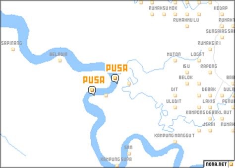 pusa malaysia map nonanet