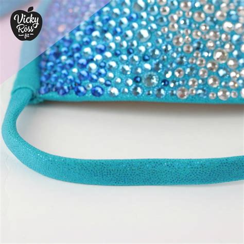 Turquoise NPC IFBB OCB Bikini Ombre Diamond Vicky Ross Fit