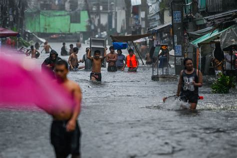 PAGASA Metro Manila And Other Parts Of Luzon Flooded Now Under Red