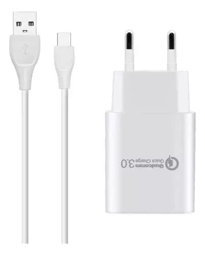 Cargador Gen Rico Quick Charge Tipo C Certificado Cuotas Sin Inter S