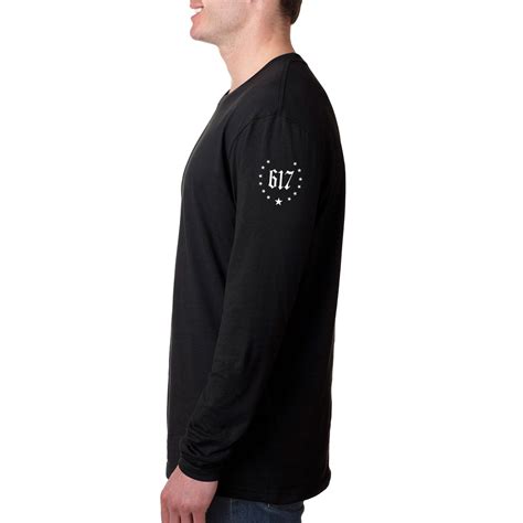 Men’s Long Sleeve Black TShirt