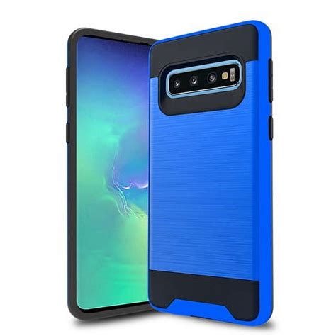 Samsung Galaxy S10 Plus Phone Case 2 Piece Style Hybrid Shockproof Hard Case Cover With Hybird