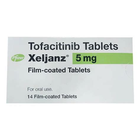 Xeljanz 5 Mg Tofacitinib Tablet At Rs 5400 Stripe Tofatas Tablet In