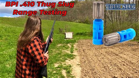 Bpi Thug Slug Range Testing Youtube