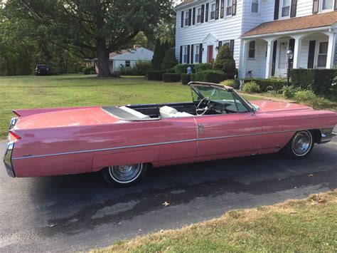 Custom built Pink 1964 Cadillac Deville Convertible for sale