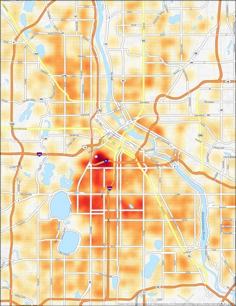 Minneapolis Crime Map Gis Geography