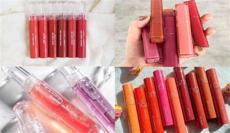 Review bảng màu son bóng Romand hot nhất năm